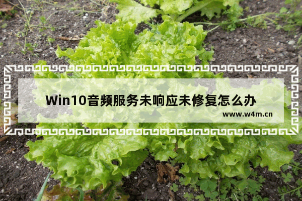 Win10音频服务未响应未修复怎么办