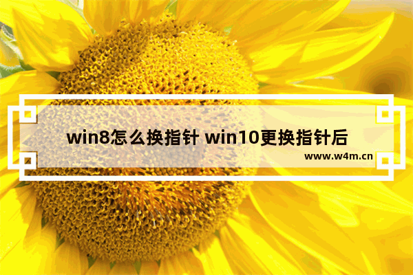 win8怎么换指针 win10更换指针后重启无效