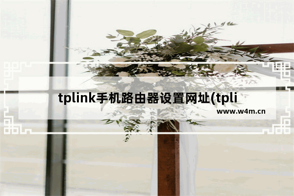 tplink手机路由器设置网址(tplink路由器手机怎么设置网址)