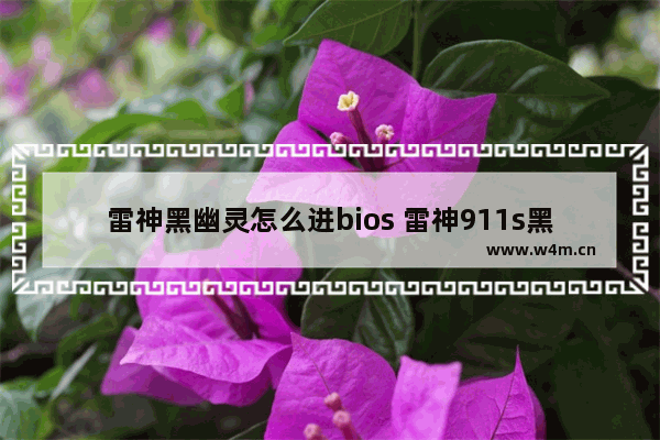 雷神黑幽灵怎么进bios 雷神911s黑幽灵