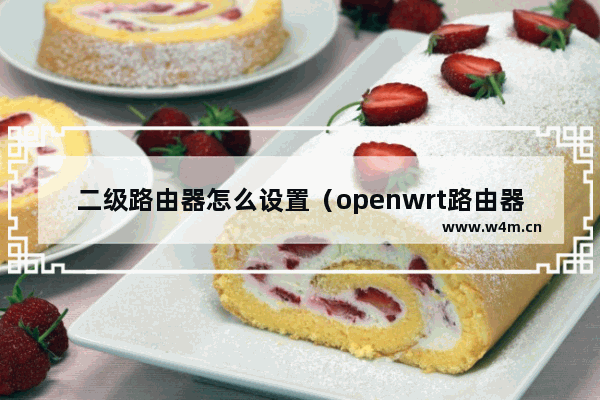 二级路由器怎么设置（openwrt路由器设置）