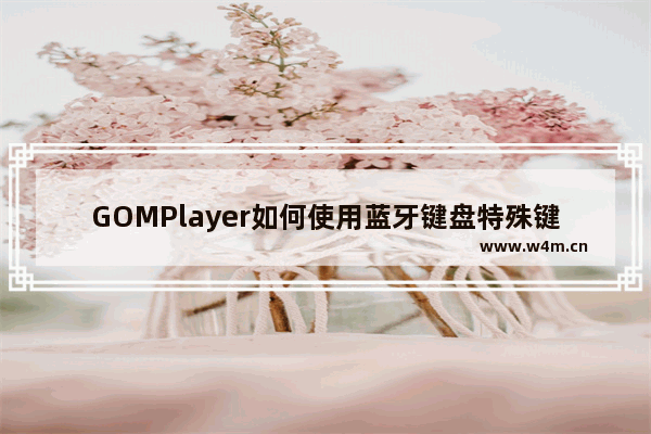 GOMPlayer如何使用蓝牙键盘特殊键