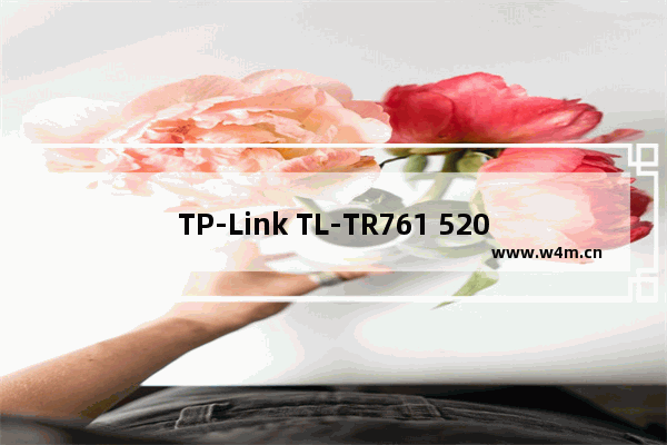 TP-Link TL-TR761 5200L 3G路由器设置上网