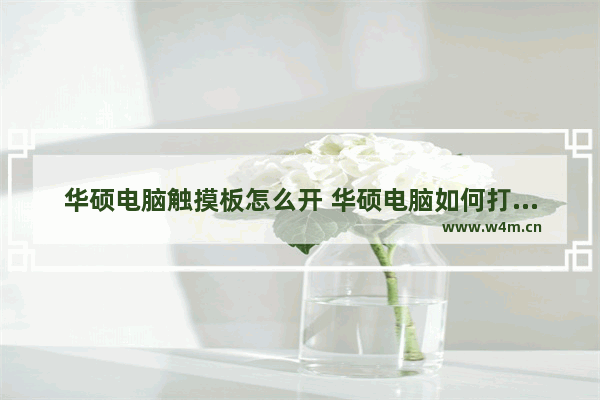 华硕电脑触摸板怎么开 华硕电脑如何打开触摸板