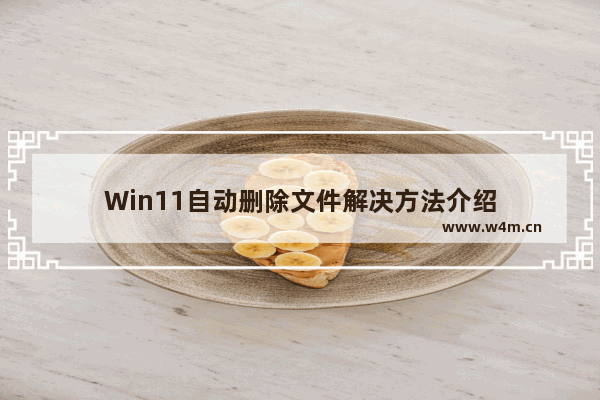 Win11自动删除文件解决方法介绍