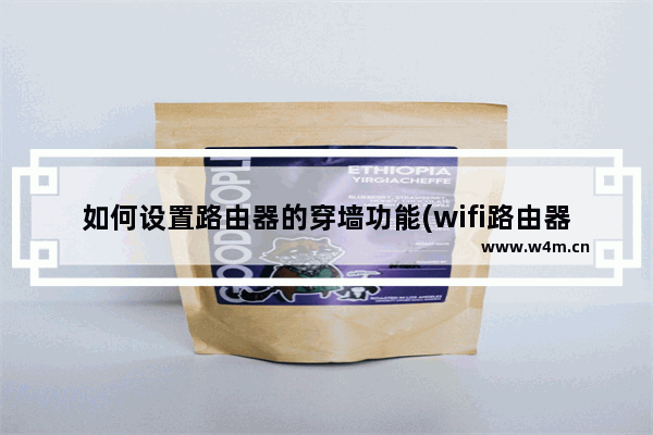 如何设置路由器的穿墙功能(wifi路由器怎么设置穿墙模式)