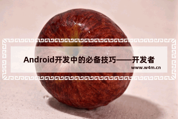 Android开发中的必备技巧——开发者选项