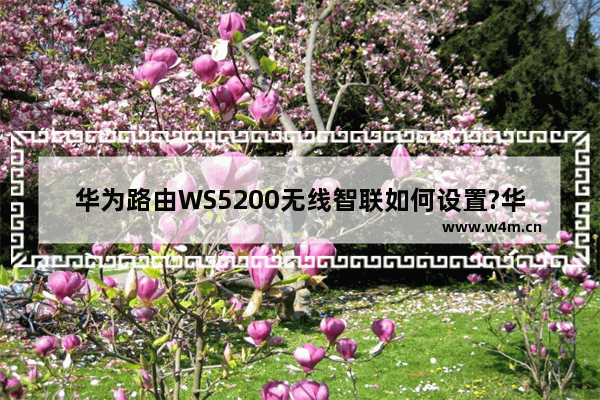 华为路由WS5200无线智联如何设置?华为路由WS5200HiLink智联设置教程