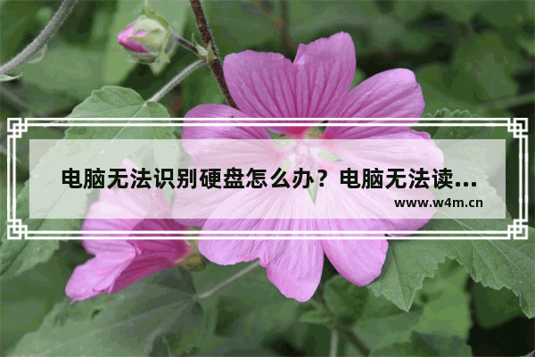 电脑无法识别硬盘怎么办？电脑无法读取硬盘的解决方法