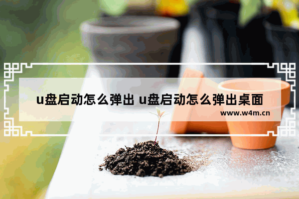 u盘启动怎么弹出 u盘启动怎么弹出桌面