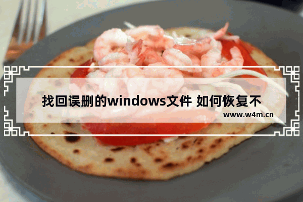 找回误删的windows文件 如何恢复不小心删除的windows文件