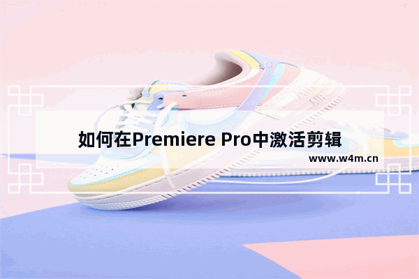 如何在Premiere Pro中激活剪辑与XMP元数据链接