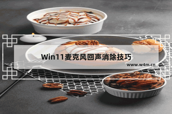 Win11麦克风回声消除技巧