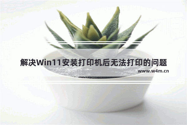 解决Win11安装打印机后无法打印的问题的方法和解决方案