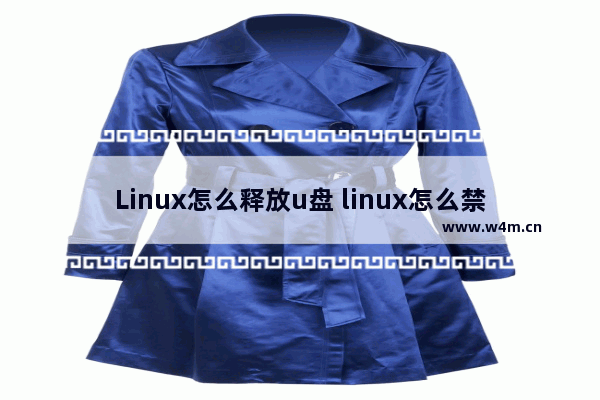 Linux怎么释放u盘 linux怎么禁用u盘