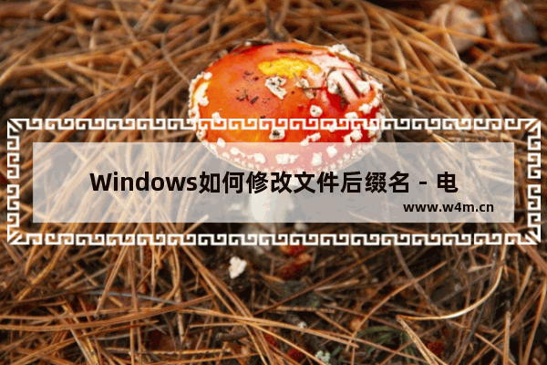 Windows如何修改文件后缀名 - 电脑Windows改文件后缀怎么操作