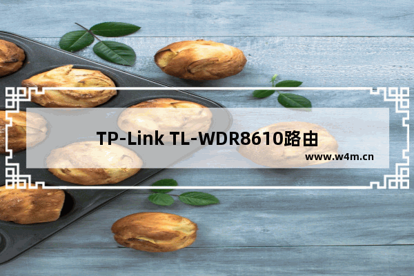 TP-Link TL-WDR8610路由器管理员密码是什么？