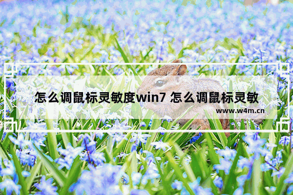 怎么调鼠标灵敏度win7 怎么调鼠标灵敏度罗技