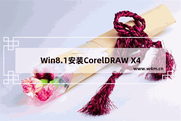 Win8.1安装CorelDRAW X4后应用闪退的解决方法