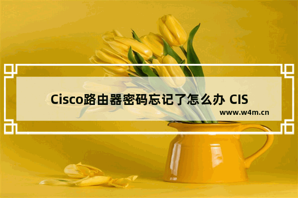 Cisco路由器密码忘记了怎么办 CISCO路由器口令遗忘解决方法