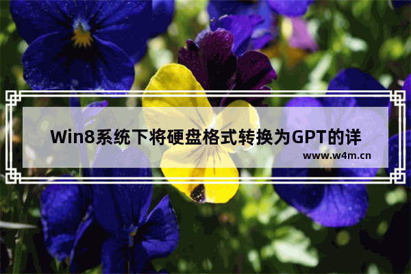 Win8系统下将硬盘格式转换为GPT的详细教程