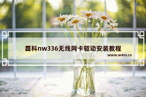 磊科nw336无线网卡驱动安装教程