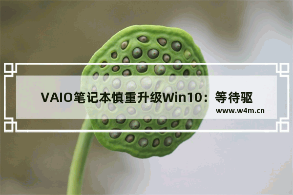 VAIO笔记本慎重升级Win10：等待驱动更新后再进行