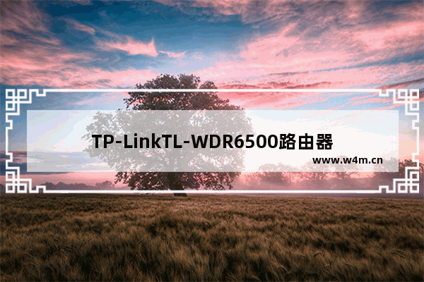 TP-LinkTL-WDR6500路由器默认管理员密码是多少