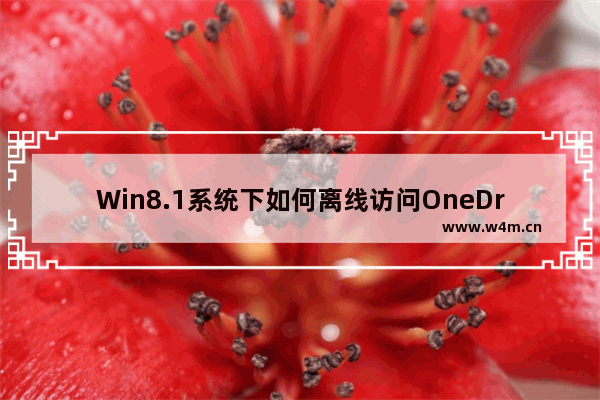 Win8.1系统下如何离线访问OneDrive上的文件？