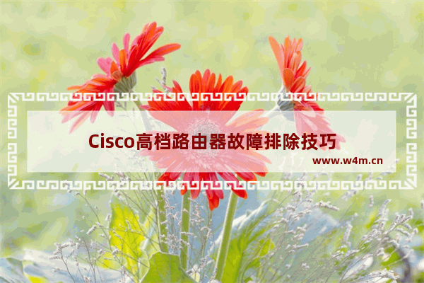 Cisco高档路由器故障排除技巧