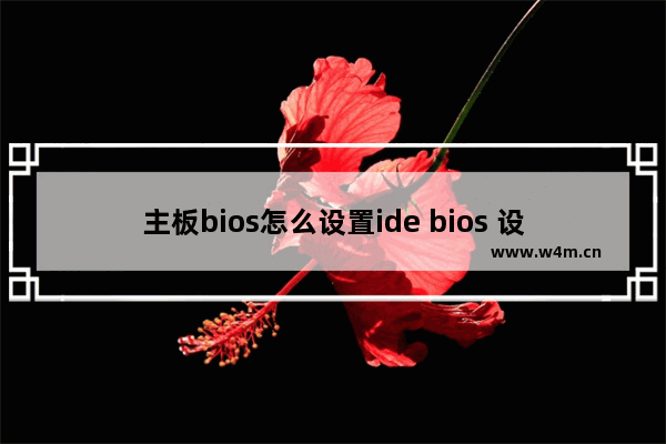 主板bios怎么设置ide bios 设置ide