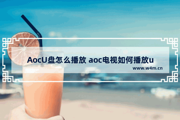 AocU盘怎么播放 aoc电视如何播放u盘视频