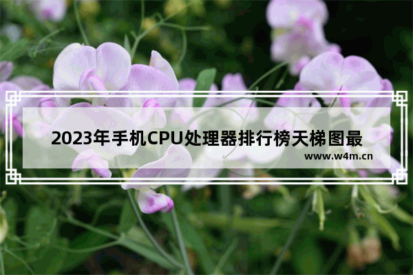 2023年手机CPU处理器排行榜天梯图最新版