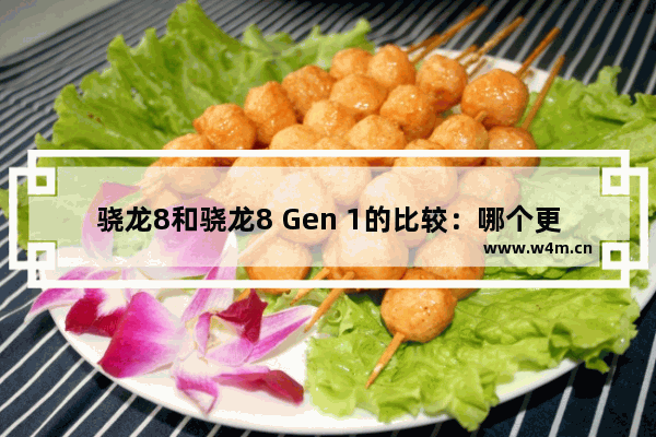 骁龙8和骁龙8 Gen 1的比较：哪个更好？