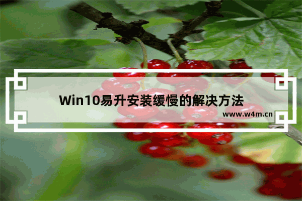 Win10易升安装缓慢的解决方法