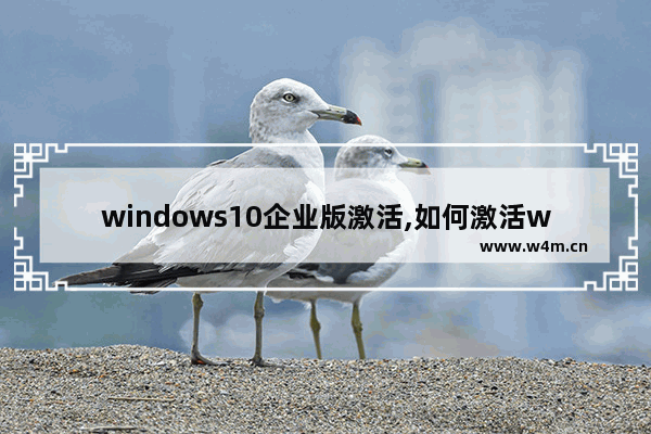 windows10企业版激活,如何激活win10企业版2016长期服务版