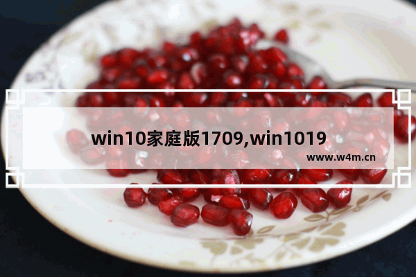 win10家庭版1709,win101909镜像下载