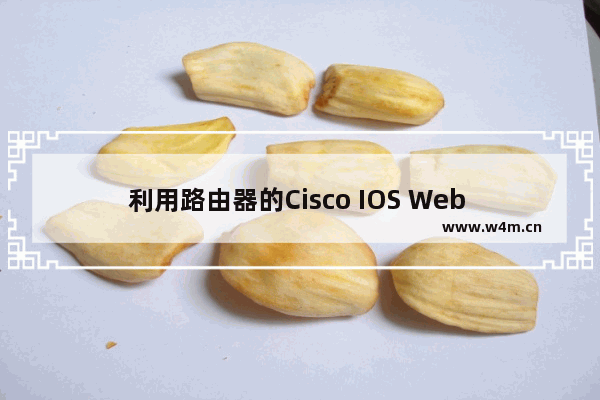 利用路由器的Cisco IOS Web server