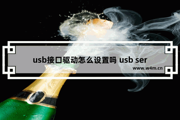 usb接口驱动怎么设置吗 usb serial port 驱动设置