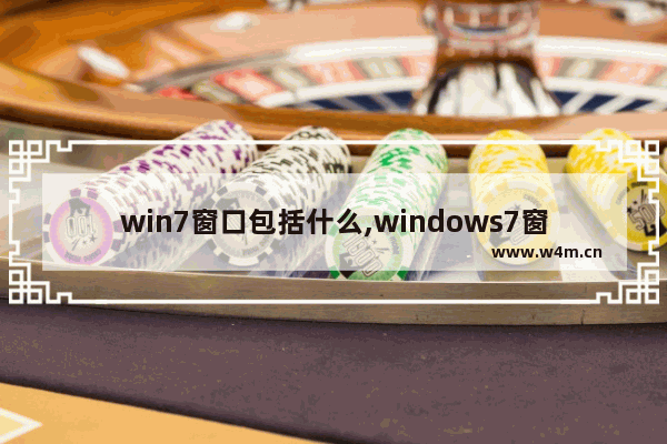 win7窗口包括什么,windows7窗口的基本操作