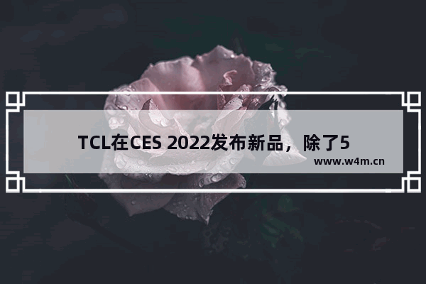 TCL在CES 2022发布新品，除了5G手机，还有性能强大的5G路由器