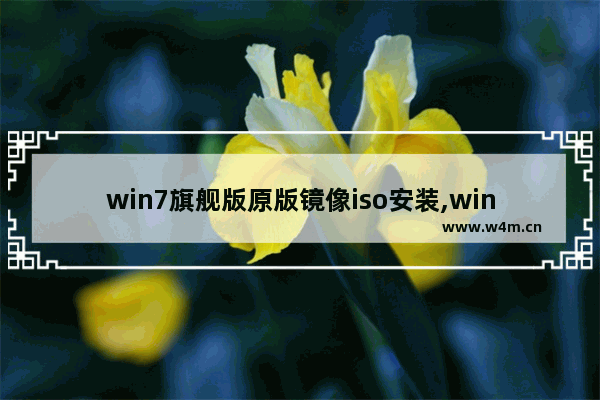 win7旗舰版原版镜像iso安装,win7 iso镜像下载地址