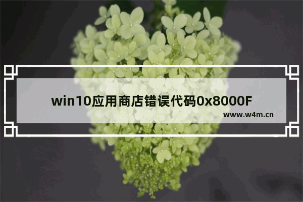 win10应用商店错误代码0x8000FFFF,0x80070426应用商店win10