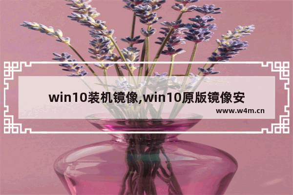 win10装机镜像,win10原版镜像安装方法