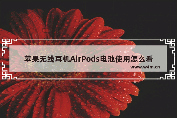 苹果无线耳机AirPods电池使用怎么看 无线耳机AirPods怎么充电