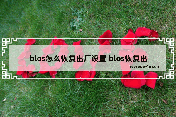 blos怎么恢复出厂设置 blos恢复出厂设置找不到硬盘怎么弄呢