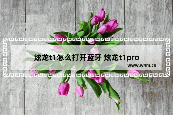 炫龙t1怎么打开蓝牙 炫龙t1pro