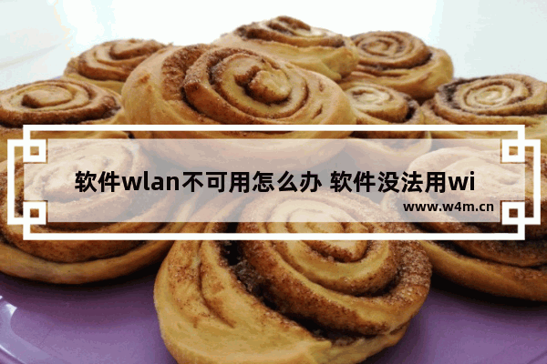 软件wlan不可用怎么办 软件没法用wifi