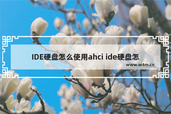 IDE硬盘怎么使用ahci ide硬盘怎么接sata