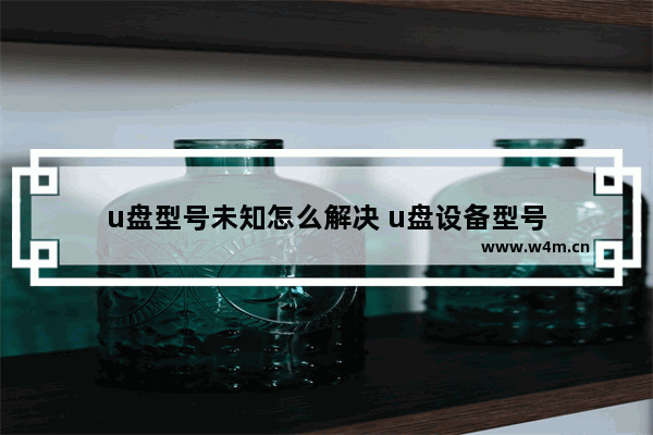 u盘型号未知怎么解决 u盘设备型号